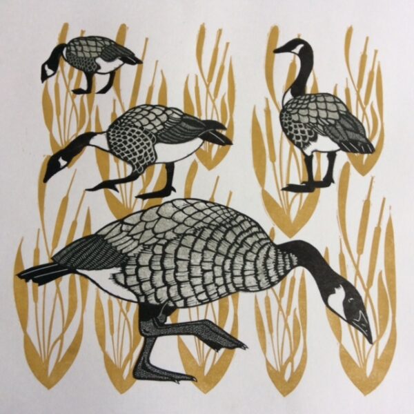 Geese, Babs Pease, Greengallery