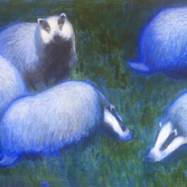 Blue Badgers by Darren Rees