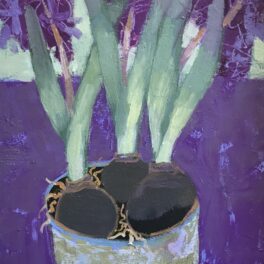 Three Hyacinths by Jane Blair