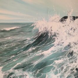 Winter Wave by Lindsay Dudley