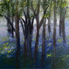 Bluebell Wood, Perthshire by Gill Knight