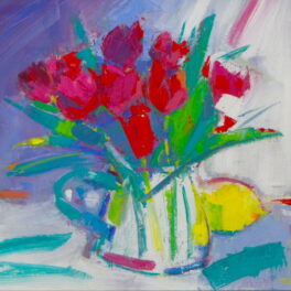 Red Tulips by Marion Thomson