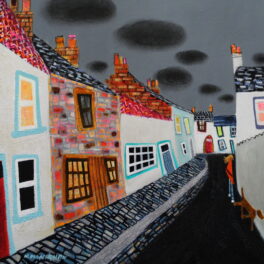 A Little Street in Pittenweem by Nikki Monaghan