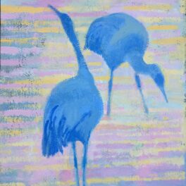 Blue Crane Pair by Darren Rees