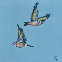 Goldfinches by Sheila Anderson-Hardy