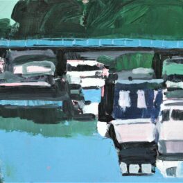 Boats At Balloch by Mhairi McGregor RSW