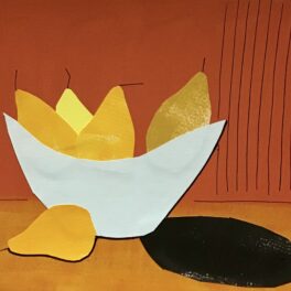 Fruit Bowl & Shadow by Claire MacLellan
