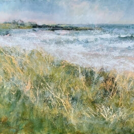 Seaspray on a Morning Shore by John McClenaghen