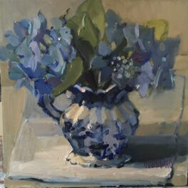 Blue Hydrangea by Marion Drummond