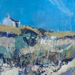 Blue Sky and Machair by Morag Young