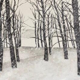 Snowy Trees by Rosie Playfair