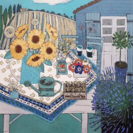 Sunflowers and Seedlings by Alison Dickson