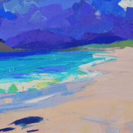 The Beach at Borve by Marion Thomson