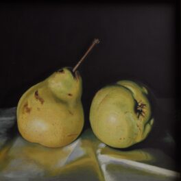 Two Pears by Jane Cruickshank