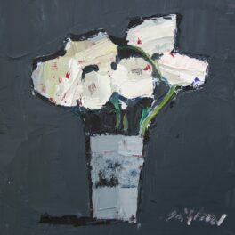 White Roses by Mhairi McGregor RSW