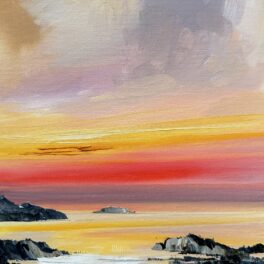 Skerries at Sunset by Rosanne Barr