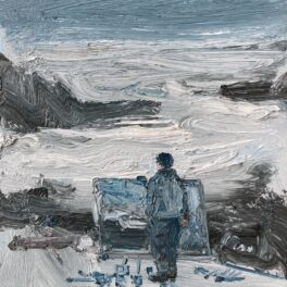Painter on the Shore by Stuart Buchanan