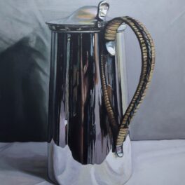 Silver Coffee Pot I by Jane Cruickshank