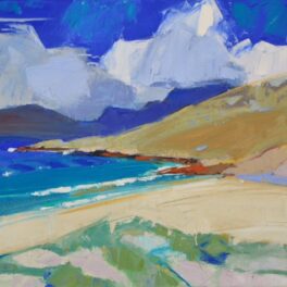 Above the Beach, Luskentyre by Marion Thomson