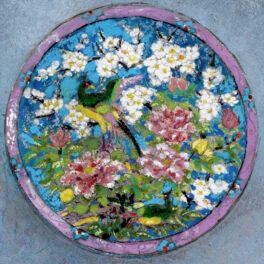 Decorative Japanese Plate by Lorna Bates