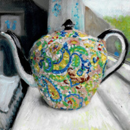 Kirkcudbright Teapot by Lorna Bates