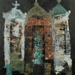 Trio with Verdigris by Margaretann Bennett RSW