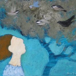 Watching the Birds by Helen Tabor