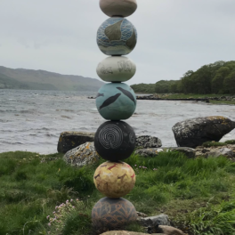 Stack of Stories by Pauline Muir Ceramics