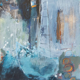 Blue Boat by Morag Young