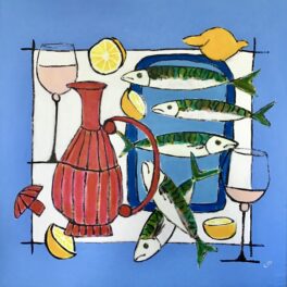 Fish, Wine & Lemons by Claire MacLellan
