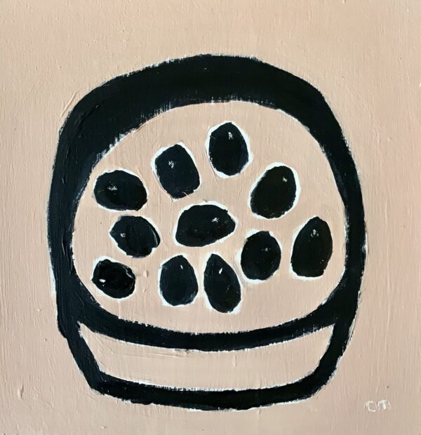Olives on Pink