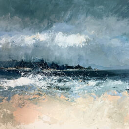Morayshire Coast, Turn of the Tide by John McClenaghen