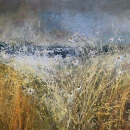 September Shore, Amber and Gold by John McClenaghen