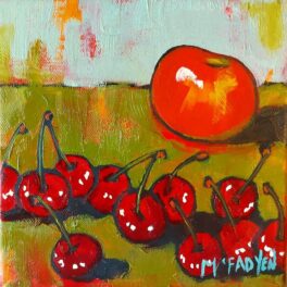 Apple and Cherries by Lex McFadyen