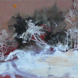 Copse of Trees, Winter by Helen Tabor