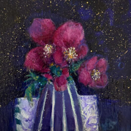 Hellebores by Mairi Stewart