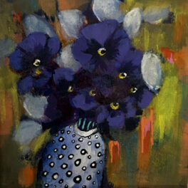 Pansies by Mairi Stewart